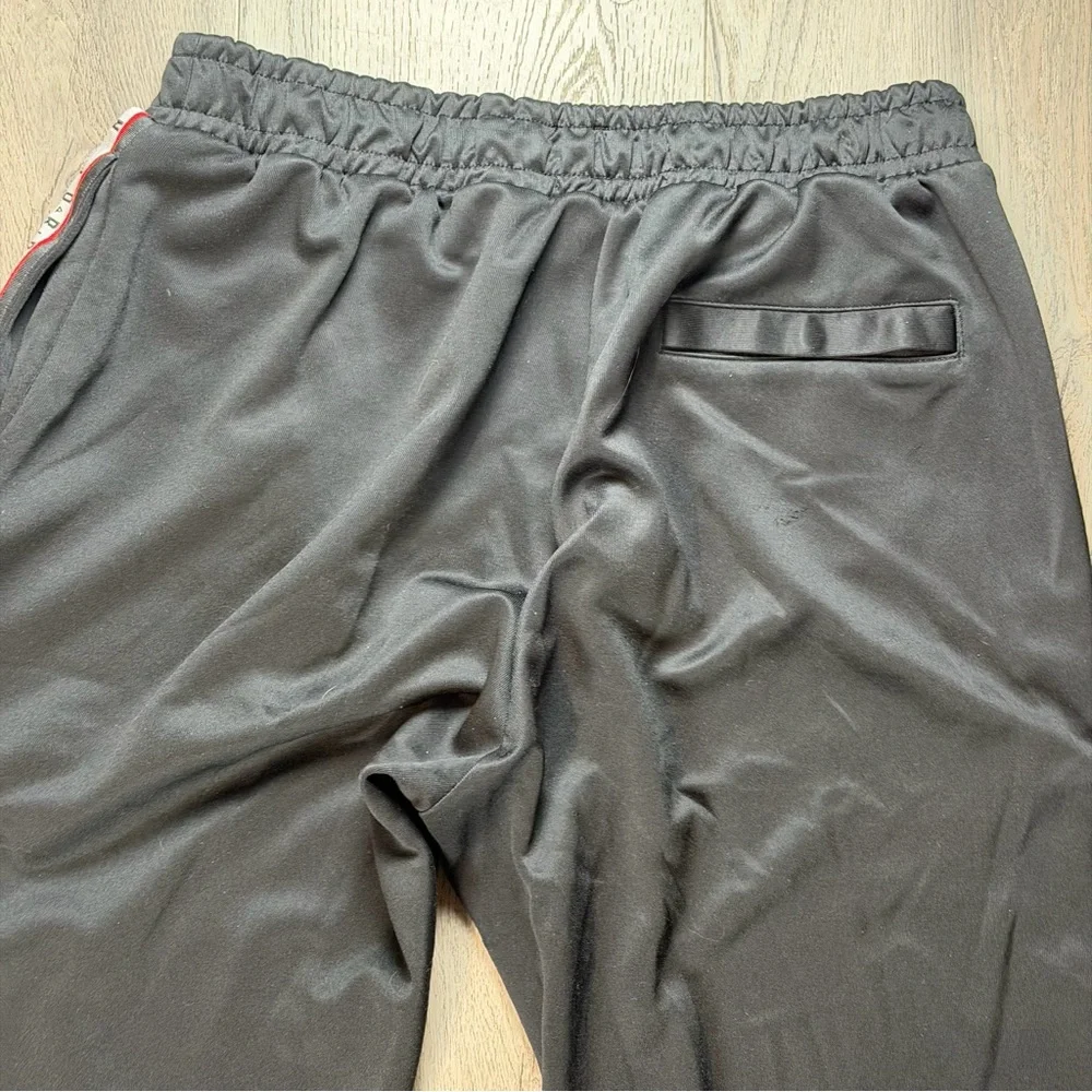 Jordan Track Pants Mens XL Black Tape Side Stripe Joggers Cuffed AQ2696-010 - Picture 8 of 12